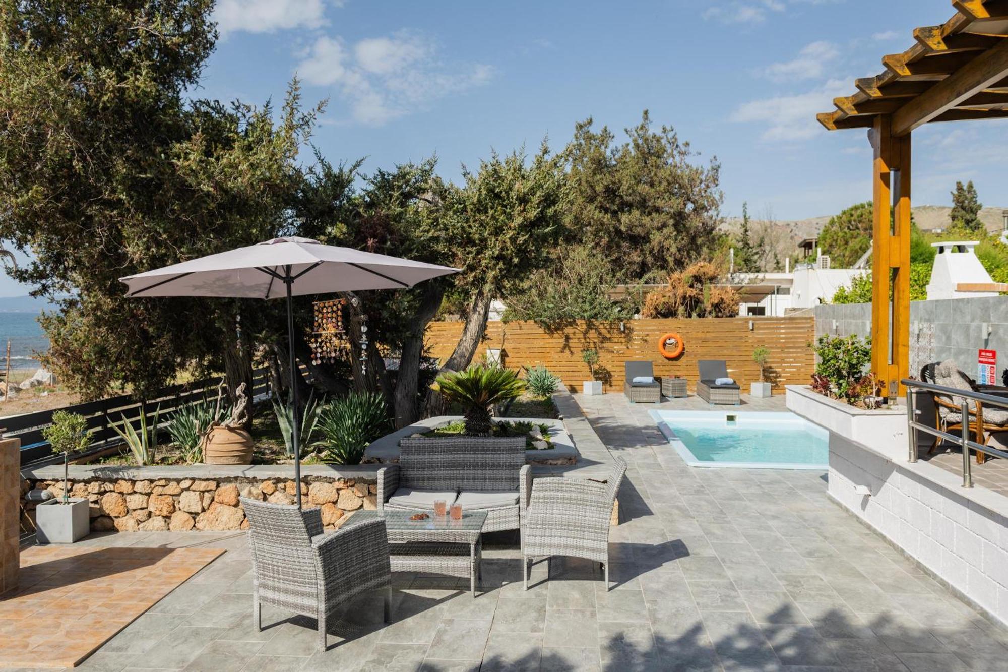 Villa Perla Lardos Luaran gambar
